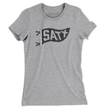 Satx Pennant Women's T-Shirt-Allegiant Goods Co. Vintage Sports Apparel