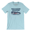 New Haven Coliseum Men/Unisex T-Shirt-Heather Ice Blue-Allegiant Goods Co. Vintage Sports Apparel