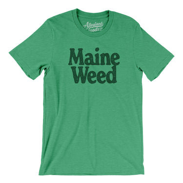 Maine Weed Men/Unisex T-Shirt-Allegiant Goods Co. Vintage Sports Apparel