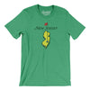 New Jersey Golf Men/Unisex T-Shirt-Heather Kelly-Allegiant Goods Co. Vintage Sports Apparel
