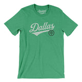 Dallas Vintage Script Men/Unisex T-Shirt-Allegiant Goods Co. Vintage Sports Apparel