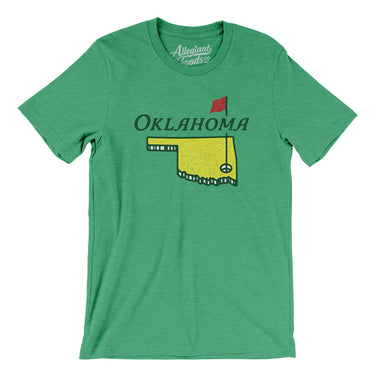 Oklahoma Golf Men/Unisex T-Shirt-Allegiant Goods Co. Vintage Sports Apparel