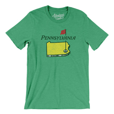 Pennsylvania Golf Men/Unisex T-Shirt-Allegiant Goods Co. Vintage Sports Apparel