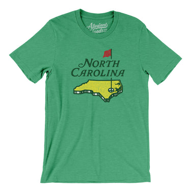 North Carolina Golf Men/Unisex T-Shirt-Allegiant Goods Co. Vintage Sports Apparel
