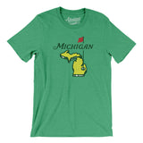 Michigan Golf Men/Unisex T-Shirt-Allegiant Goods Co. Vintage Sports Apparel
