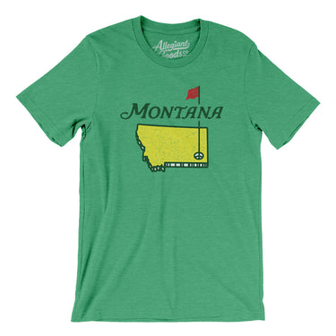 Montana Golf Men/Unisex T-Shirt-Allegiant Goods Co. Vintage Sports Apparel