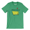 Montana Golf Men/Unisex T-Shirt-Heather Kelly-Allegiant Goods Co. Vintage Sports Apparel