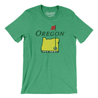 Oregon Golf Men/Unisex T-Shirt-Allegiant Goods Co. Vintage Sports Apparel