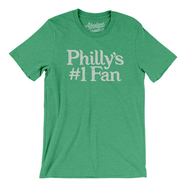 Philly's Number 1 Fan Men/Unisex T-Shirt-Allegiant Goods Co. Vintage Sports Apparel