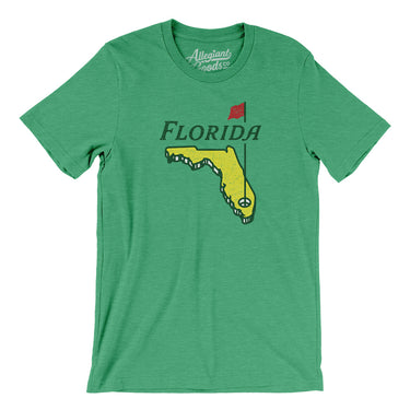 Florida Golf Men/Unisex T-Shirt-Allegiant Goods Co. Vintage Sports Apparel