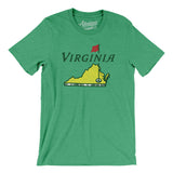 Virginia Golf Men/Unisex T-Shirt-Allegiant Goods Co. Vintage Sports Apparel