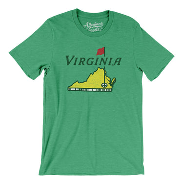 Virginia Golf Men/Unisex T-Shirt-Allegiant Goods Co. Vintage Sports Apparel