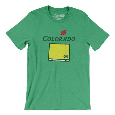 Colorado Golf Men/Unisex T-Shirt-Allegiant Goods Co. Vintage Sports Apparel