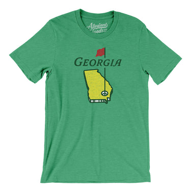 Georgia Golf Men/Unisex T-Shirt-Allegiant Goods Co. Vintage Sports Apparel
