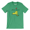 New York Golf Men/Unisex T-Shirt-Heather Kelly-Allegiant Goods Co. Vintage Sports Apparel