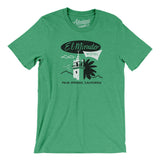 El Mirador Hotel Palm Springs Men/Unisex T-Shirt-Heather Kelly-Allegiant Goods Co. Vintage Sports Apparel