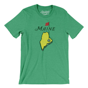 Maine Golf Men/Unisex T-Shirt-Allegiant Goods Co. Vintage Sports Apparel