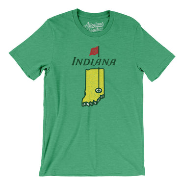 Indiana Golf Men/Unisex T-Shirt-Allegiant Goods Co. Vintage Sports Apparel