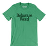 Delaware Weed Men/Unisex T-Shirt-Heather Kelly-Allegiant Goods Co. Vintage Sports Apparel