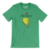 Nevada Golf Men/Unisex T-Shirt-Heather Kelly-Allegiant Goods Co. Vintage Sports Apparel
