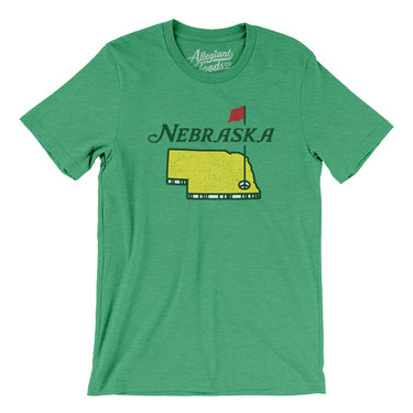 Nebraska Golf Men/Unisex T-Shirt-Allegiant Goods Co. Vintage Sports Apparel