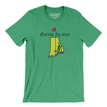 Rhode Island Golf Men/Unisex T-Shirt-Allegiant Goods Co. Vintage Sports Apparel