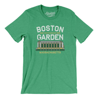 Boston Garden Men/Unisex T-Shirt-Allegiant Goods Co. Vintage Sports Apparel