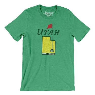 Utah Golf Men/Unisex T-Shirt-Allegiant Goods Co. Vintage Sports Apparel