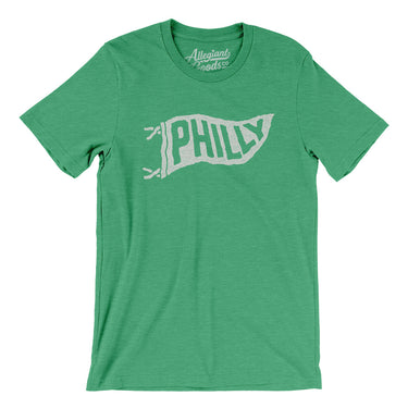 Philly Pennant Men/Unisex T-Shirt-Allegiant Goods Co. Vintage Sports Apparel