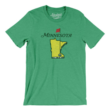 Minnesota Golf Men/Unisex T-Shirt-Allegiant Goods Co. Vintage Sports Apparel