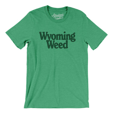 Wyoming Weed Men/Unisex T-Shirt-Allegiant Goods Co. Vintage Sports Apparel
