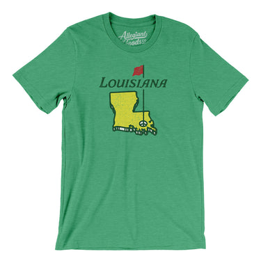 Louisiana Golf Men/Unisex T-Shirt-Allegiant Goods Co. Vintage Sports Apparel