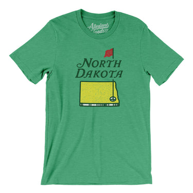 North Dakota Golf Men/Unisex T-Shirt-Allegiant Goods Co. Vintage Sports Apparel
