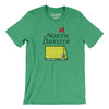 North Dakota Golf Men/Unisex T-Shirt-Heather Kelly-Allegiant Goods Co. Vintage Sports Apparel
