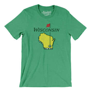 Wisconsin Golf Men/Unisex T-Shirt-Allegiant Goods Co. Vintage Sports Apparel
