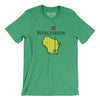 Wisconsin Golf Men/Unisex T-Shirt-Heather Kelly-Allegiant Goods Co. Vintage Sports Apparel