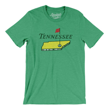 Tennessee Golf Men/Unisex T-Shirt-Allegiant Goods Co. Vintage Sports Apparel