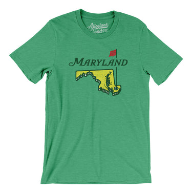 Maryland Golf Men/Unisex T-Shirt-Allegiant Goods Co. Vintage Sports Apparel