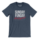 Sunday Funday New England Men/Unisex T-Shirt-Allegiant Goods Co. Vintage Sports Apparel