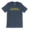 I've Been To North Carolina Men/Unisex T-Shirt-Heather Navy-Allegiant Goods Co. Vintage Sports Apparel