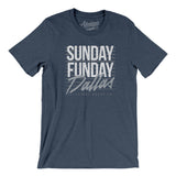 Sunday Funday Dallas Men/Unisex T-Shirt-Allegiant Goods Co. Vintage Sports Apparel
