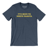 I've Been To North Dakota Men/Unisex T-Shirt-Allegiant Goods Co. Vintage Sports Apparel