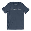 New Orleans Friends Men/Unisex T-Shirt-Heather Navy-Allegiant Goods Co. Vintage Sports Apparel