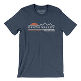 Death Valley Sunset Men/Unisex T-Shirt-Heather Navy-Allegiant Goods Co. Vintage Sports Apparel