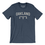 Oakland Cycling in Heather Navy Color