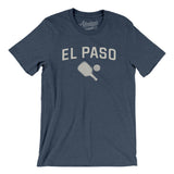 El Paso Pickleball Men/Unisex T-Shirt-Heather Navy-Allegiant Goods Co. Vintage Sports Apparel