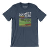 Dolores Park Men/Unisex T-Shirt-Heather Navy-Allegiant Goods Co. Vintage Sports Apparel