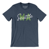 Seattle Wa Overprinted Men/Unisex T-Shirt-Allegiant Goods Co. Vintage Sports Apparel