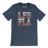 Lfg Fla Men/Unisex T-Shirt-Heather Navy-Allegiant Goods Co. Vintage Sports Apparel
