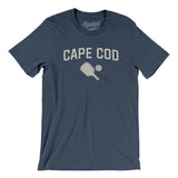 Cape Cod Pickleball Men/Unisex T-Shirt-Heather Navy-Allegiant Goods Co. Vintage Sports Apparel
